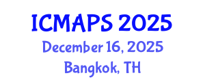 International Conference on Mathematical and Physical Sciences (ICMAPS) December 16, 2025 - Bangkok, Thailand