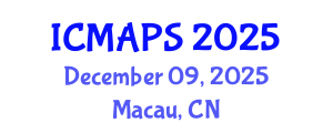 International Conference on Mathematical and Physical Sciences (ICMAPS) December 09, 2025 - Macau, China