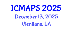 International Conference on Mathematical and Physical Sciences (ICMAPS) December 13, 2025 - Vientiane, Laos