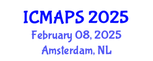 International Conference on Mathematical and Physical Sciences (ICMAPS) February 08, 2025 - Amsterdam, Netherlands