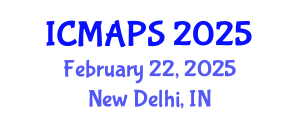 International Conference on Mathematical and Physical Sciences (ICMAPS) February 22, 2025 - New Delhi, India
