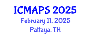 International Conference on Mathematical and Physical Sciences (ICMAPS) February 11, 2025 - Pattaya, Thailand