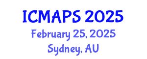 International Conference on Mathematical and Physical Sciences (ICMAPS) February 25, 2025 - Sydney, Australia