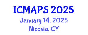 International Conference on Mathematical and Physical Sciences (ICMAPS) January 14, 2025 - Nicosia, Cyprus