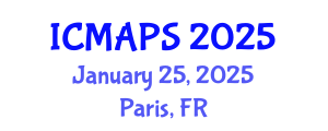International Conference on Mathematical and Physical Sciences (ICMAPS) January 25, 2025 - Paris, France
