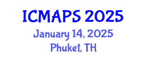 International Conference on Mathematical and Physical Sciences (ICMAPS) January 14, 2025 - Phuket, Thailand