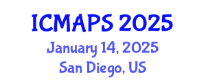 International Conference on Mathematical and Physical Sciences (ICMAPS) January 14, 2025 - San Diego, United States