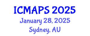 International Conference on Mathematical and Physical Sciences (ICMAPS) January 28, 2025 - Sydney, Australia