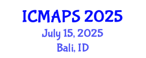 International Conference on Mathematical and Physical Sciences (ICMAPS) July 15, 2025 - Bali, Indonesia
