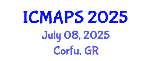 International Conference on Mathematical and Physical Sciences (ICMAPS) July 08, 2025 - Corfu, Greece