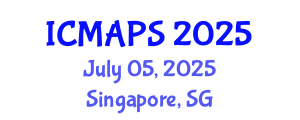 International Conference on Mathematical and Physical Sciences (ICMAPS) July 05, 2025 - Singapore, Singapore