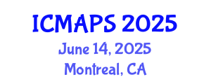 International Conference on Mathematical and Physical Sciences (ICMAPS) June 14, 2025 - Montreal, Canada