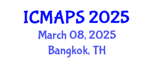 International Conference on Mathematical and Physical Sciences (ICMAPS) March 08, 2025 - Bangkok, Thailand