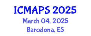 International Conference on Mathematical and Physical Sciences (ICMAPS) March 04, 2025 - Barcelona, Spain