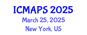 International Conference on Mathematical and Physical Sciences (ICMAPS) March 25, 2025 - New York, United States