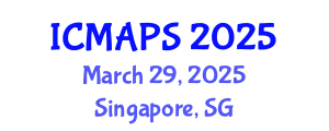 International Conference on Mathematical and Physical Sciences (ICMAPS) March 29, 2025 - Singapore, Singapore