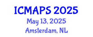 International Conference on Mathematical and Physical Sciences (ICMAPS) May 13, 2025 - Amsterdam, Netherlands