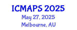 International Conference on Mathematical and Physical Sciences (ICMAPS) May 27, 2025 - Melbourne, Australia