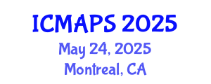 International Conference on Mathematical and Physical Sciences (ICMAPS) May 24, 2025 - Montreal, Canada