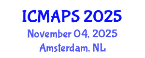 International Conference on Mathematical and Physical Sciences (ICMAPS) November 04, 2025 - Amsterdam, Netherlands