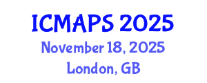International Conference on Mathematical and Physical Sciences (ICMAPS) November 18, 2025 - London, United Kingdom