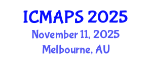 International Conference on Mathematical and Physical Sciences (ICMAPS) November 11, 2025 - Melbourne, Australia