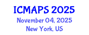 International Conference on Mathematical and Physical Sciences (ICMAPS) November 04, 2025 - New York, United States