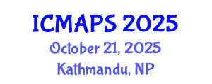 International Conference on Mathematical and Physical Sciences (ICMAPS) October 21, 2025 - Kathmandu, Nepal