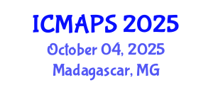 International Conference on Mathematical and Physical Sciences (ICMAPS) October 04, 2025 - Madagascar, Madagascar