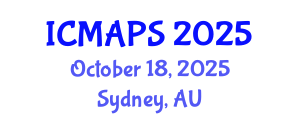 International Conference on Mathematical and Physical Sciences (ICMAPS) October 18, 2025 - Sydney, Australia