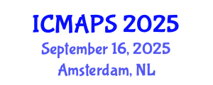 International Conference on Mathematical and Physical Sciences (ICMAPS) September 16, 2025 - Amsterdam, Netherlands