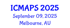 International Conference on Mathematical and Physical Sciences (ICMAPS) September 09, 2025 - Melbourne, Australia
