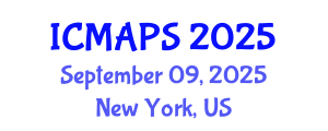 International Conference on Mathematical and Physical Sciences (ICMAPS) September 09, 2025 - New York, United States