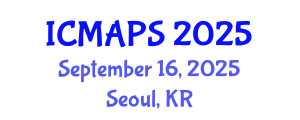 International Conference on Mathematical and Physical Sciences (ICMAPS) September 16, 2025 - Seoul, Republic of Korea