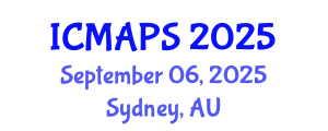International Conference on Mathematical and Physical Sciences (ICMAPS) September 06, 2025 - Sydney, Australia