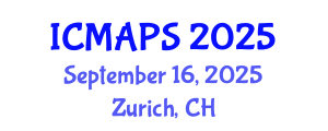 International Conference on Mathematical and Physical Sciences (ICMAPS) September 16, 2025 - Zurich, Switzerland
