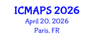 International Conference on Mathematical and Physical Sciences (ICMAPS) April 20, 2026 - Paris, France International Conference on Mathematical and Physical Sciences (ICMAPS) April 20, 2026 - Paris, France