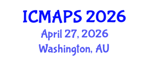International Conference on Mathematical and Physical Sciences (ICMAPS) April 27, 2026 - Washington, Australia International Conference on Mathematical and Physical Sciences (ICMAPS) April 27, 2026 - Washington, Australia