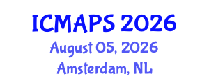 International Conference on Mathematical and Physical Sciences (ICMAPS) August 05, 2026 - Amsterdam, Netherlands International Conference on Mathematical and Physical Sciences (ICMAPS) August 05, 2026 - Amsterdam, Netherlands