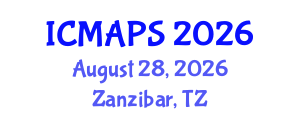 International Conference on Mathematical and Physical Sciences (ICMAPS) August 28, 2026 - Zanzibar, Tanzania International Conference on Mathematical and Physical Sciences (ICMAPS) August 28, 2026 - Zanzibar, Tanzania
