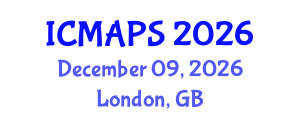 International Conference on Mathematical and Physical Sciences (ICMAPS) December 09, 2026 - London, United Kingdom