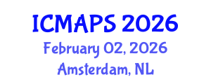 International Conference on Mathematical and Physical Sciences (ICMAPS) February 02, 2026 - Amsterdam, Netherlands International Conference on Mathematical and Physical Sciences (ICMAPS) February 02, 2026 - Amsterdam, Netherlands