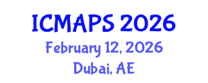 International Conference on Mathematical and Physical Sciences (ICMAPS) February 12, 2026 - Dubai, United Arab Emirates International Conference on Mathematical and Physical Sciences (ICMAPS) February 12, 2026 - Dubai, United Arab Emirates