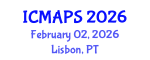 International Conference on Mathematical and Physical Sciences (ICMAPS) February 02, 2026 - Lisbon, Portugal International Conference on Mathematical and Physical Sciences (ICMAPS) February 02, 2026 - Lisbon, Portugal