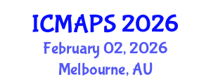 International Conference on Mathematical and Physical Sciences (ICMAPS) February 02, 2026 - Melbourne, Australia International Conference on Mathematical and Physical Sciences (ICMAPS) February 02, 2026 - Melbourne, Australia