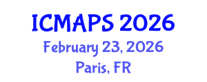 International Conference on Mathematical and Physical Sciences (ICMAPS) February 23, 2026 - Paris, France International Conference on Mathematical and Physical Sciences (ICMAPS) February 23, 2026 - Paris, France