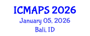 International Conference on Mathematical and Physical Sciences (ICMAPS) January 05, 2026 - Bali, Indonesia International Conference on Mathematical and Physical Sciences (ICMAPS) January 05, 2026 - Bali, Indonesia
