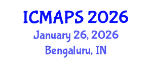 International Conference on Mathematical and Physical Sciences (ICMAPS) January 26, 2026 - Bengaluru, India International Conference on Mathematical and Physical Sciences (ICMAPS) January 26, 2026 - Bengaluru, India