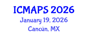 International Conference on Mathematical and Physical Sciences (ICMAPS) January 19, 2026 - Cancún, Mexico International Conference on Mathematical and Physical Sciences (ICMAPS) January 19, 2026 - Cancún, Mexico