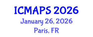 International Conference on Mathematical and Physical Sciences (ICMAPS) January 26, 2026 - Paris, France International Conference on Mathematical and Physical Sciences (ICMAPS) January 26, 2026 - Paris, France
